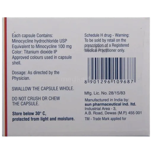 minoz od 100mg tablet 10's